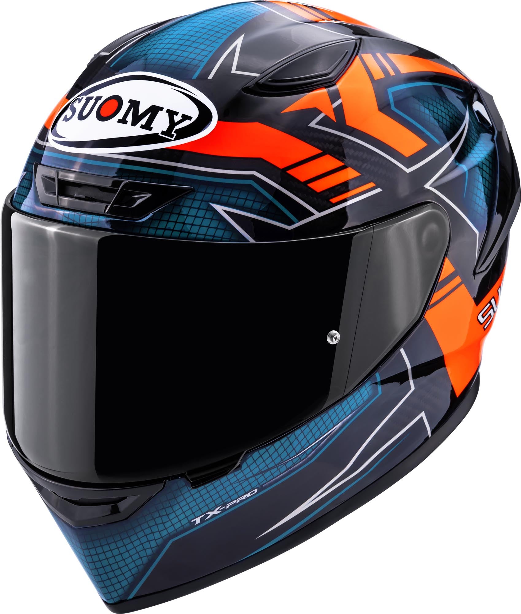 dark blue/orange