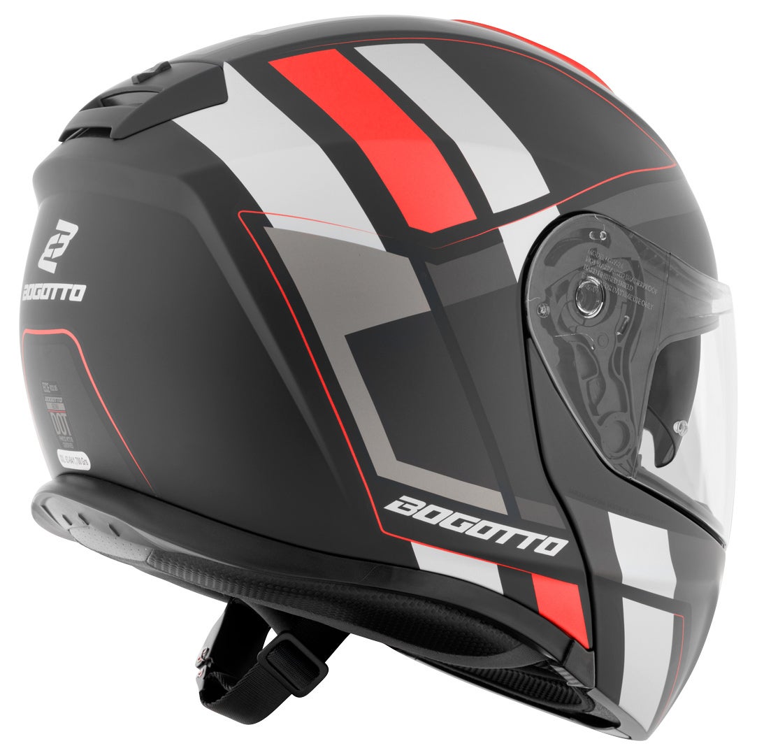 Bogotto FF403 Murata Klapphelm rot/schwarz S (55/56) Abbildung 4