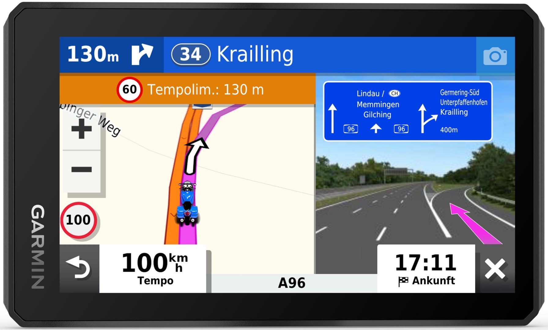 Garmin zumo XT Sistem de navigație și set de bagaje de transport Figura 2