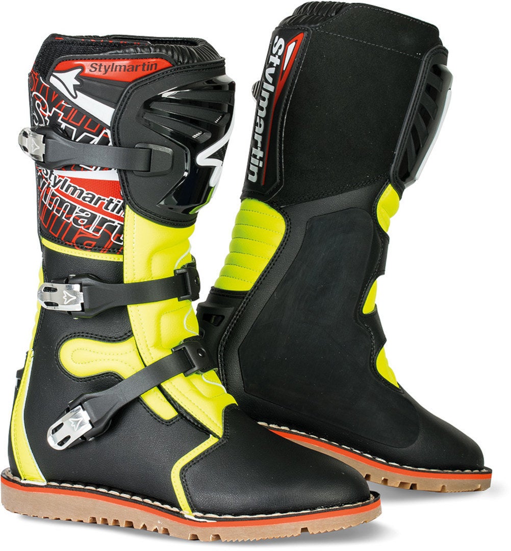 Stylmartin Impact Pro bottes de motocross imperméables noir/jaune 40 Figure 1