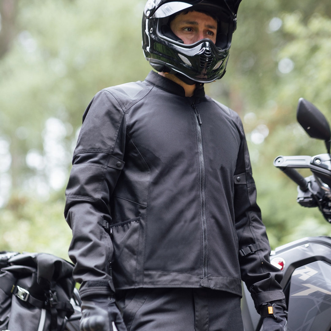 Merlin Taos Air Mesh Stretch Motorcycle Textile Jacket black 4XL Figure 2