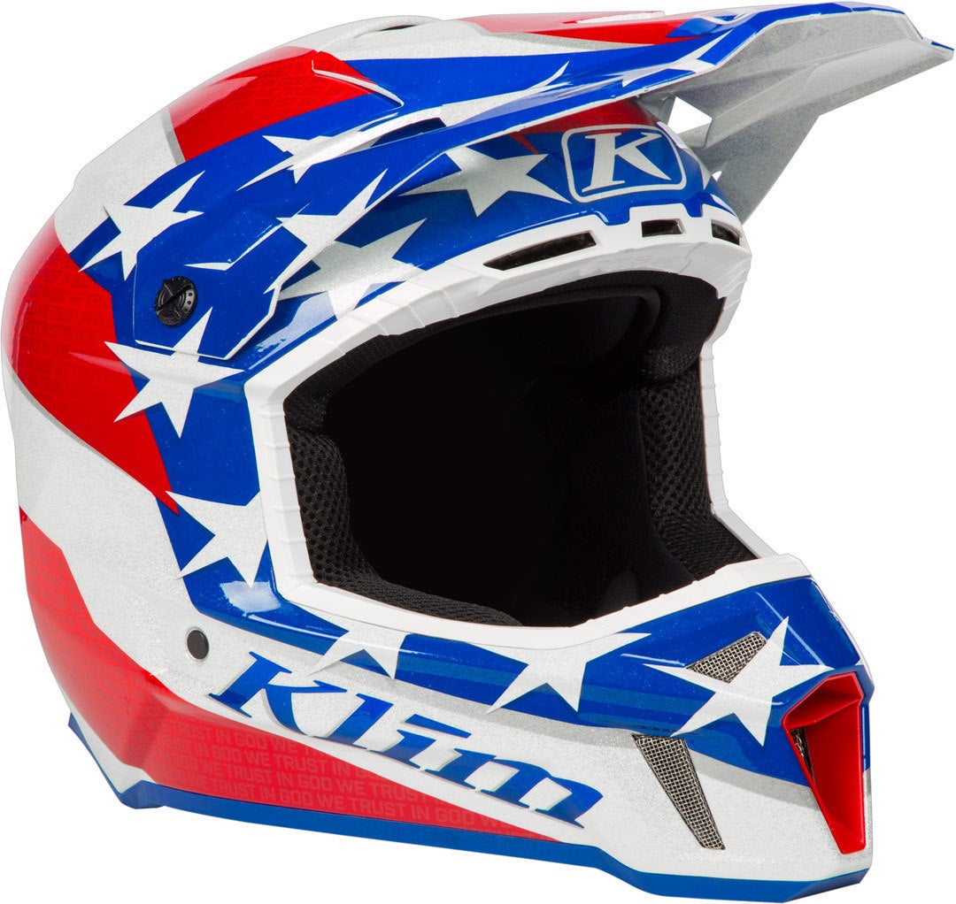 Klim F3 Patriot 2.0 Casco motocross L Figura 1