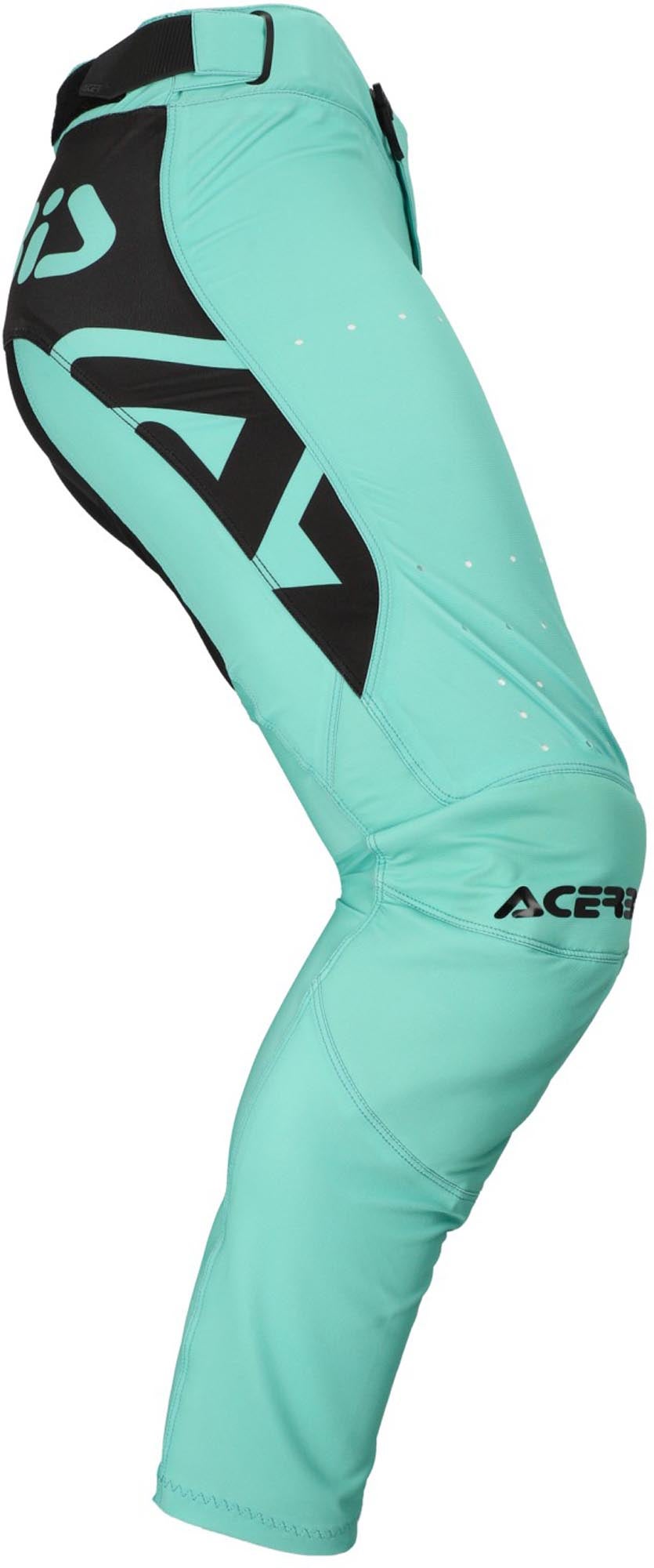 Acerbis X-Flex 2.0 Anaheim Logo Motocross-housut Turkoosi/musta 36 Kuva 3