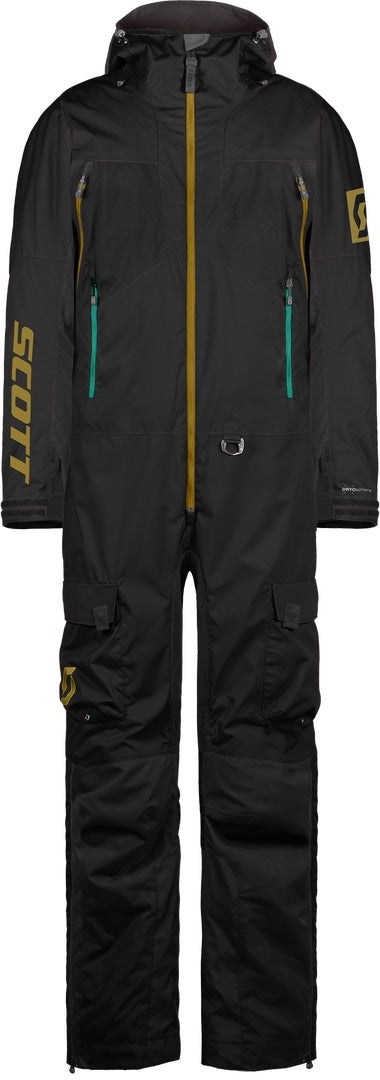 Scott Back-X Dryo 2024 One Piece Snowmobile Suit black 3XL Figure 1
