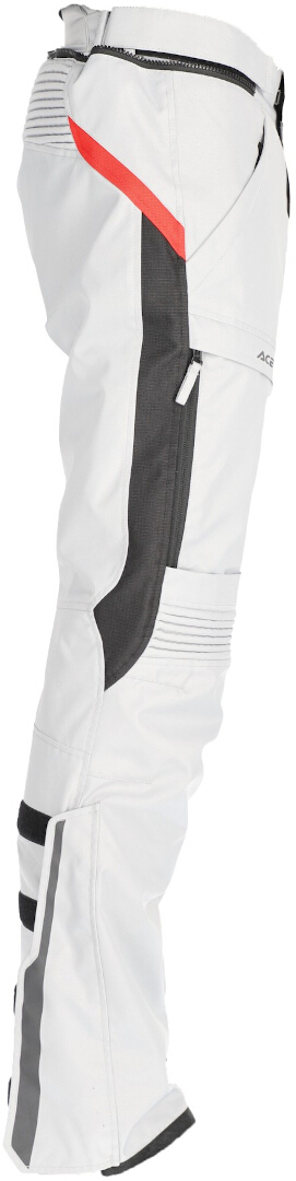 Acerbis X-Rover wasserdichte Motorrad Textilhose hellgrau 3XL Abbildung 2