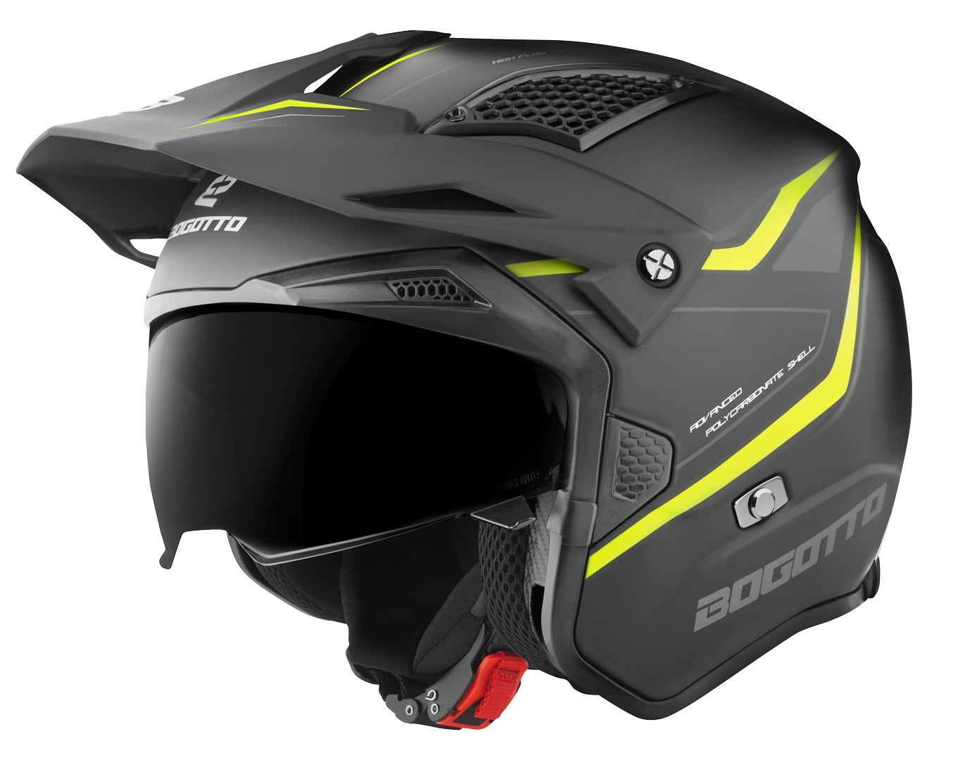Bogotto Radic WN-ST Casco giallo/nero L Figura 3