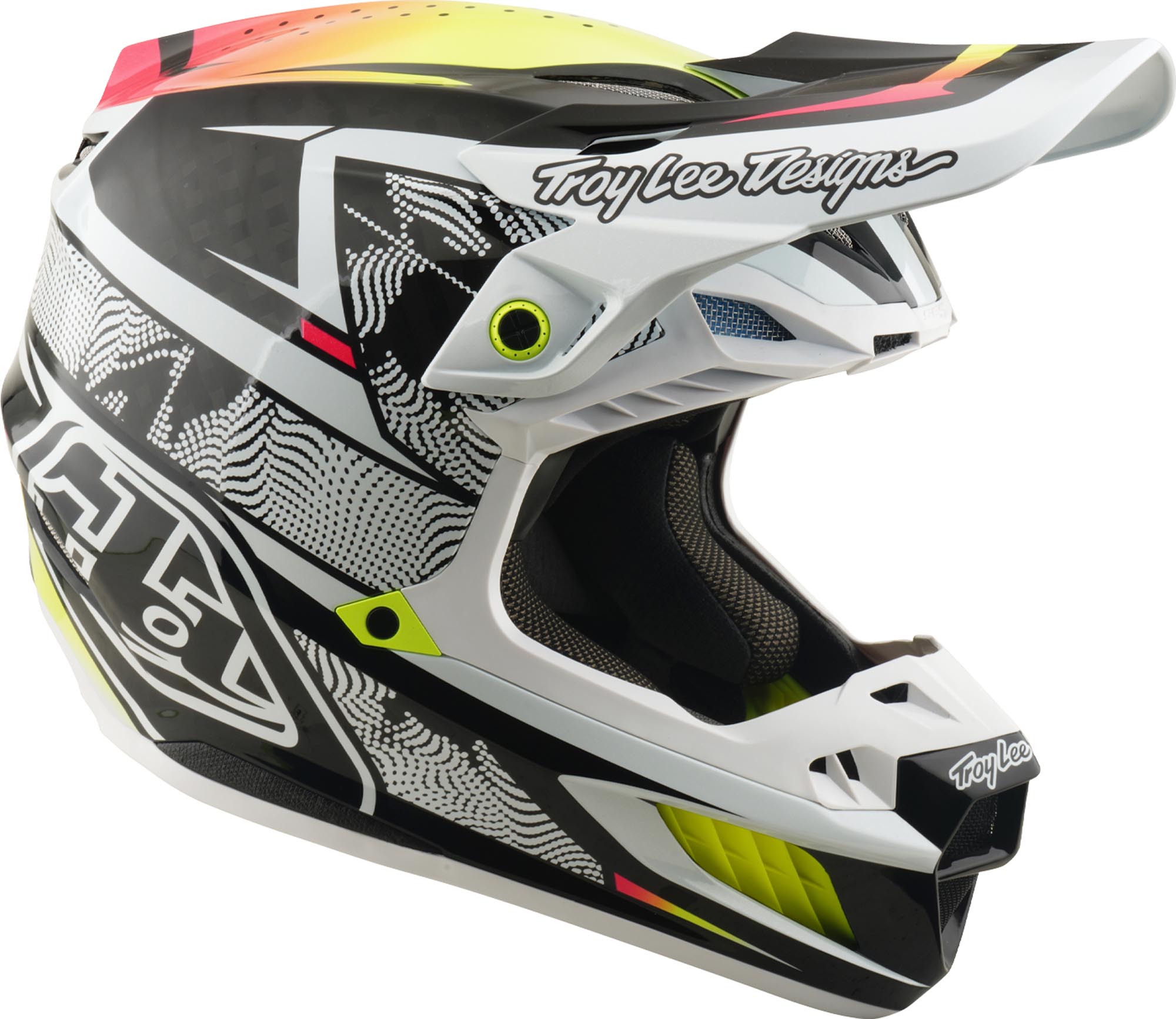 Troy Lee Designs SE5 Carbon MIPS Lined Up Casco da motocross XL (60/61) Figura 2