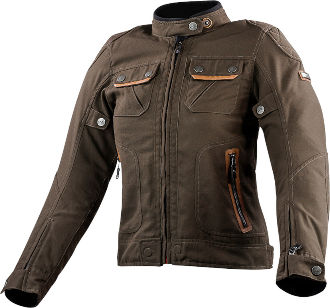 LS2 Bullet wasserdichte Damen Motorrad Textiljacke braun M Abbildung 1