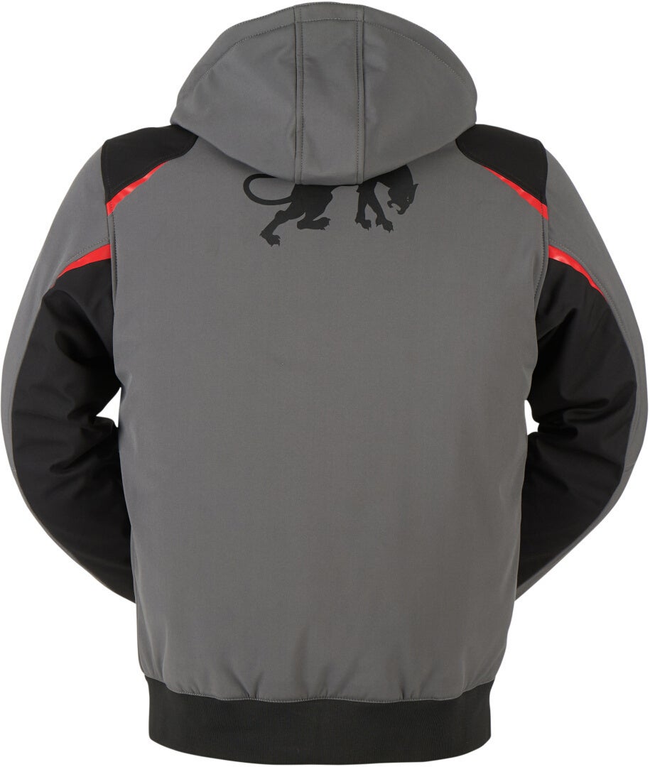 Furygan Sektor Roadster Motorcycle Textile Jacket dark grey/black/red L Figure 6