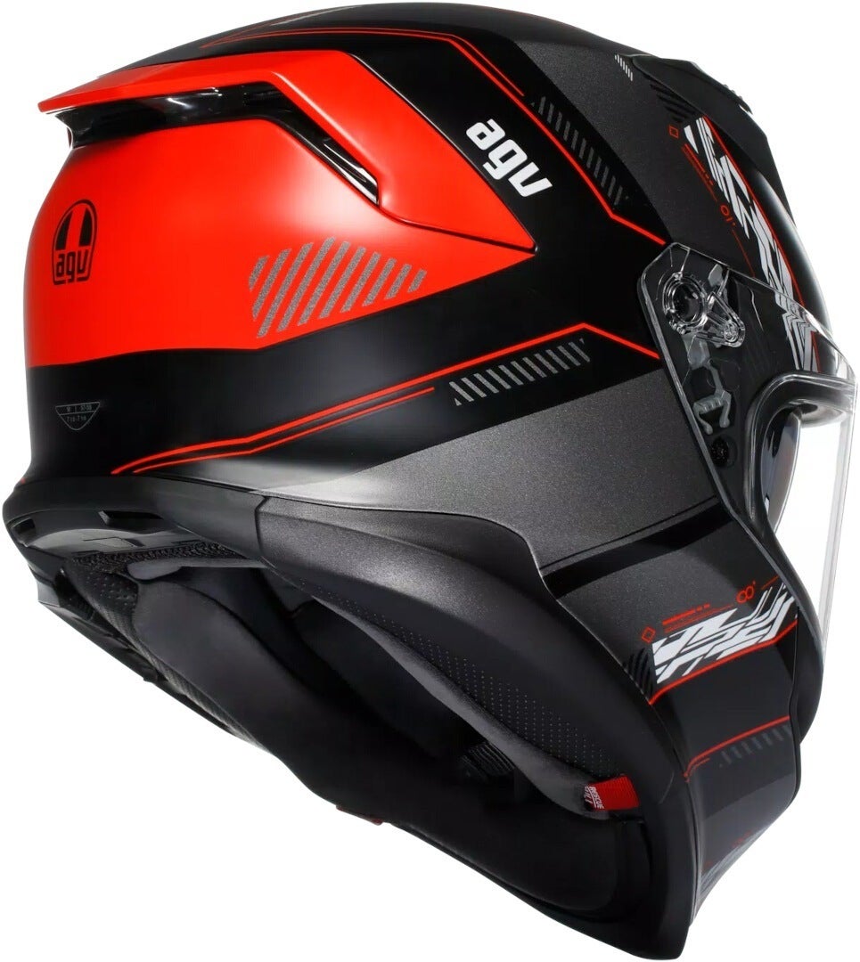 AGV K7 Kyber Casco nero/rosso M (57/58) Figura 3