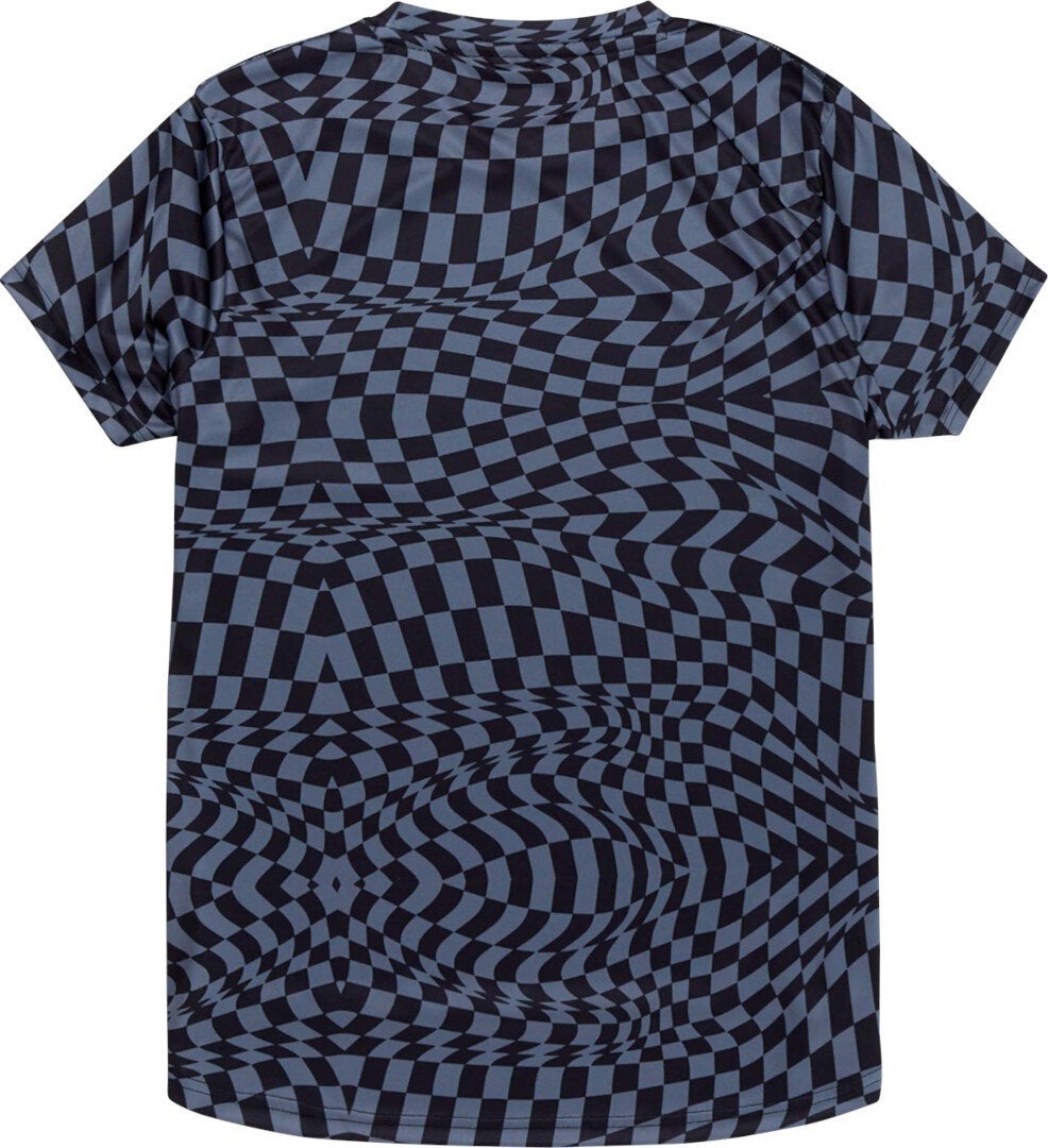 Troy Lee Designs Lilium SS Twisted Checkers Ladies Cykeltrøje sort/grå M Figur 4