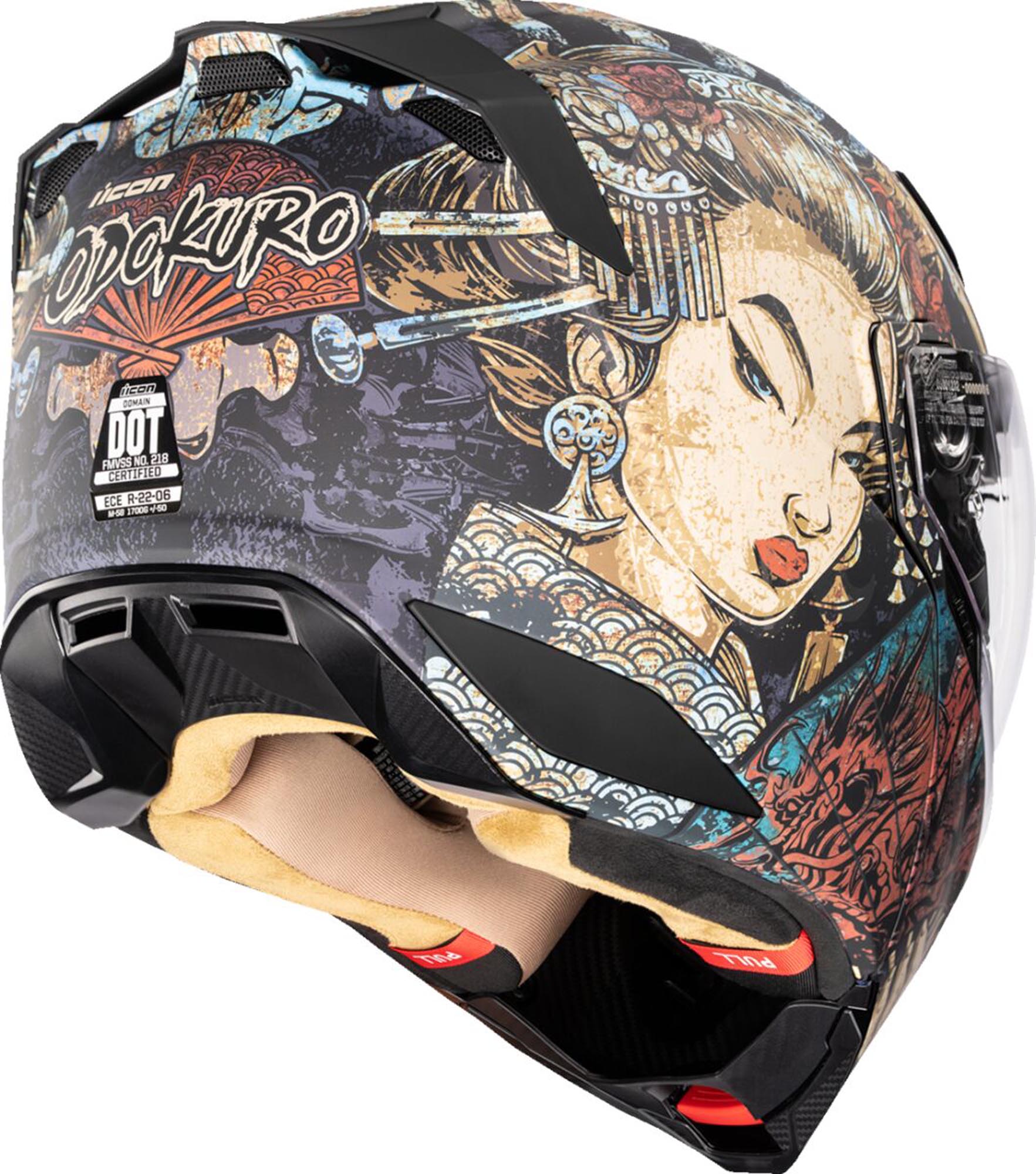 Icon Threshold Odokuro Helmet M Figure 2
