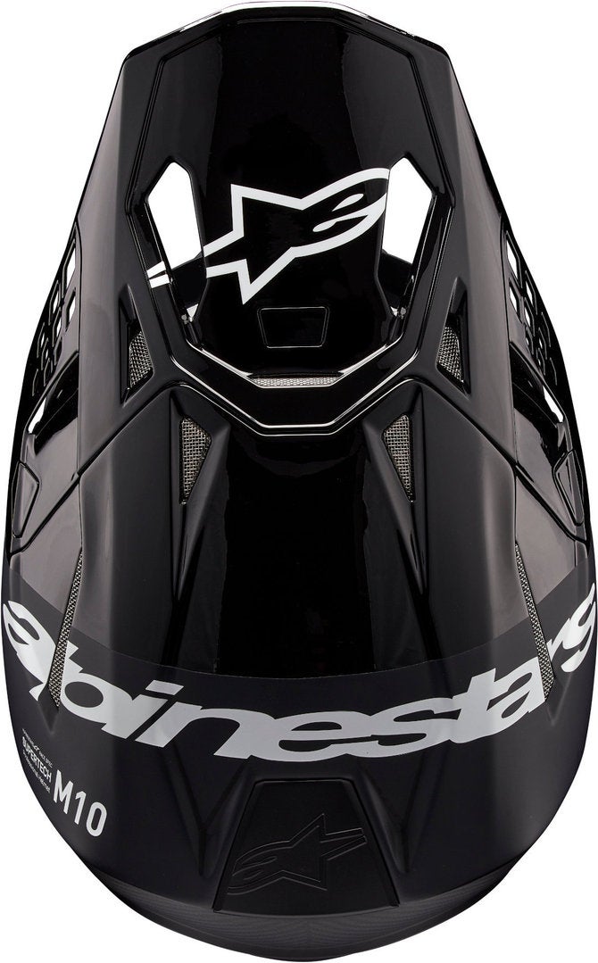 Alpinestars Supertech S-M10 Flood 2024 Motocross hjelm sort/grå M (57/58) Figur 2