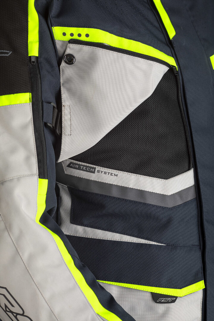 RST Maverick Motorrad Textiljacke weiß/schwarz/blau 3XL Abbildung 7