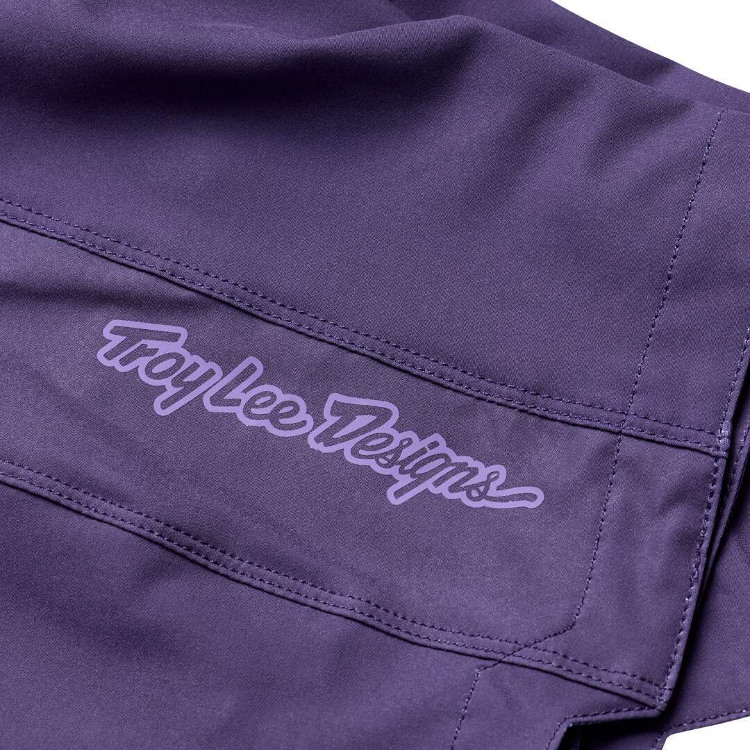 Troy Lee Designs Lilium Solid Ladies Short de vélo violet XL Figure 6