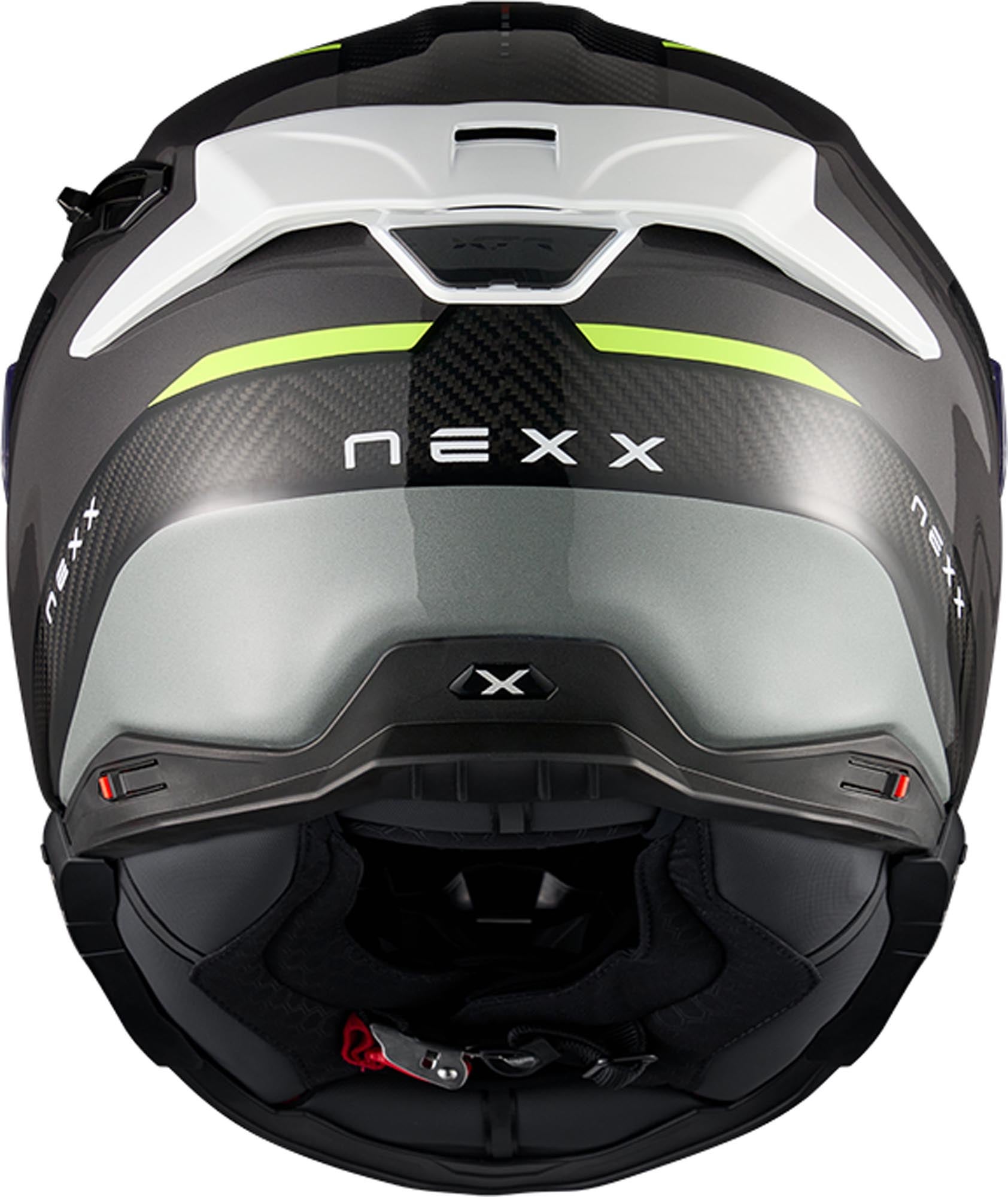 Nexx X.TR Rush Carbon Casco nero/neon/giallo XXS (51/52) Figura 3
