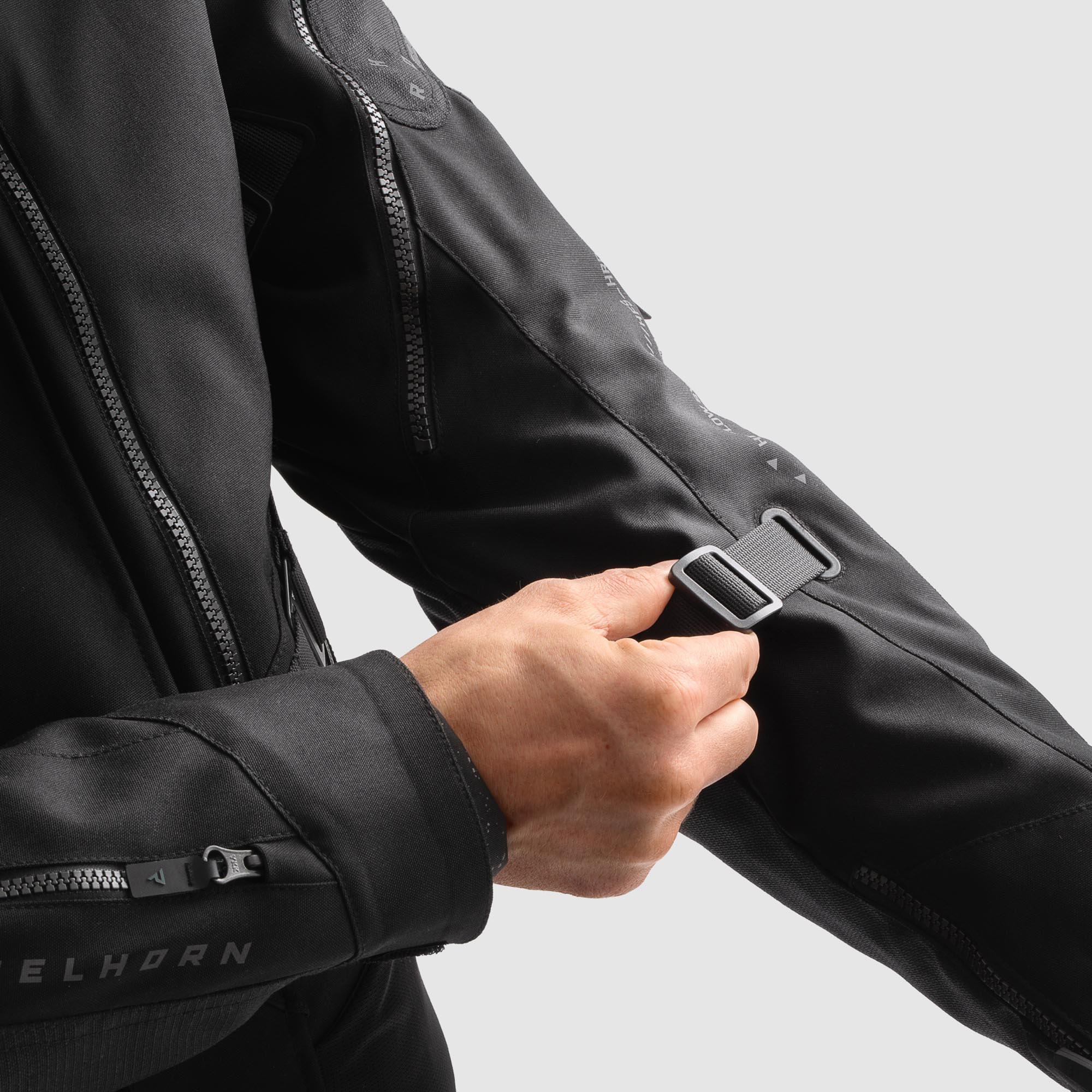 Rebelhorn Hardy 3.0 waterproof Motorcycle Textile Jacket black L Figure 6