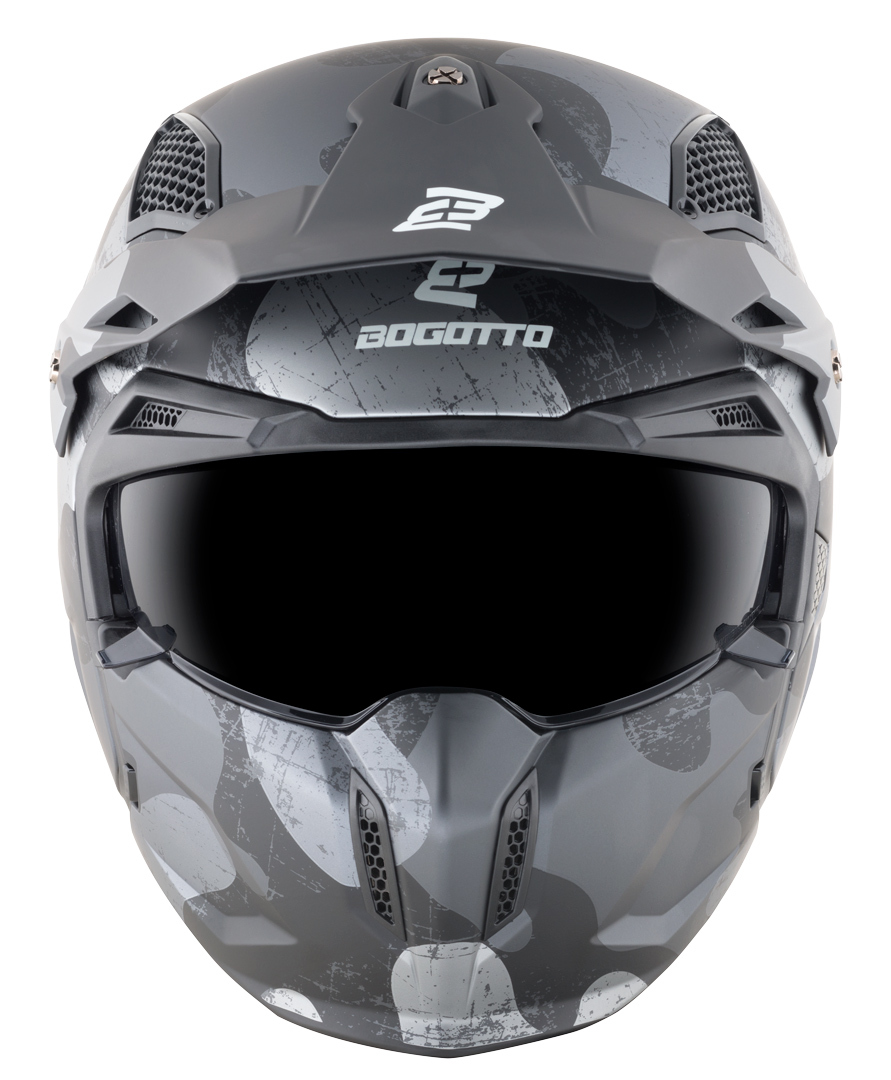 Bogotto Radic Camo Cască Negru mat/gri S Figura 11