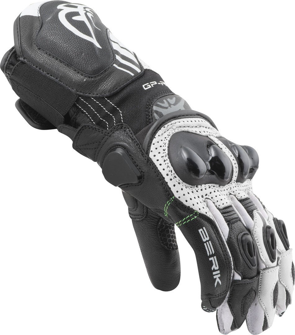 Berik Spa Evo Motorcykel handsker Sort/hvid L Figur 3