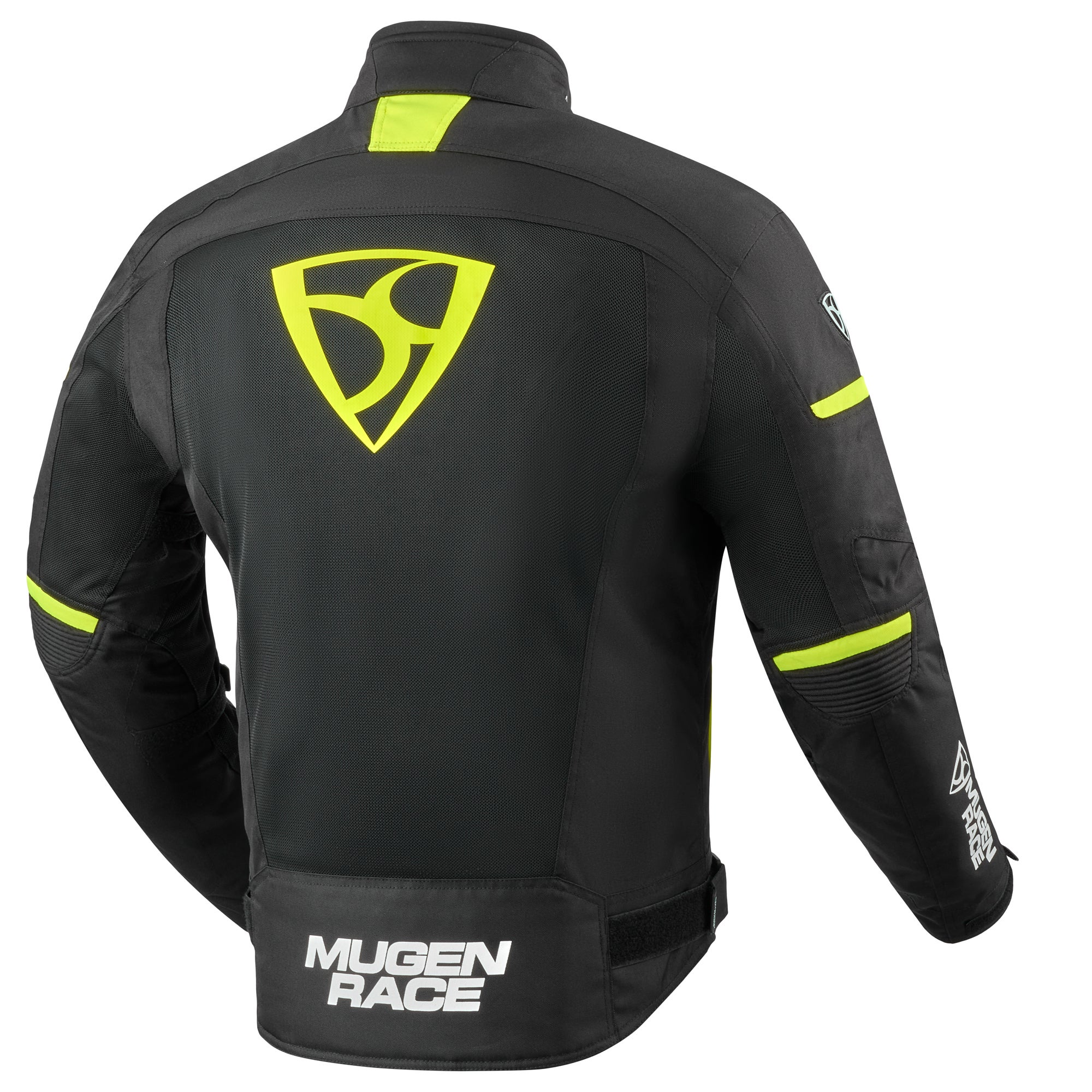 Side view of MUGENRACE Fuggire-A Motorcycle Textile Jacket