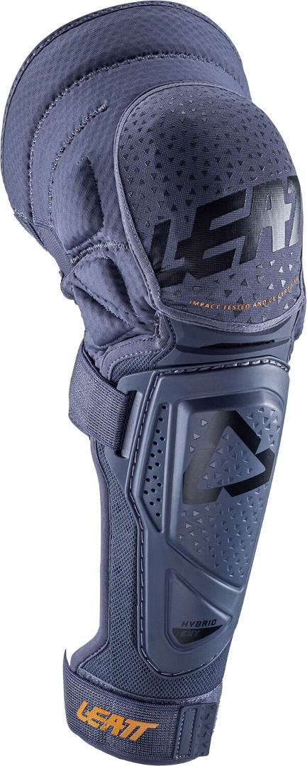 Leatt 3DF Hybrid EXT Genunchi/Protecție pentru Tibie de Motocross albastru închis S/M Figura 3