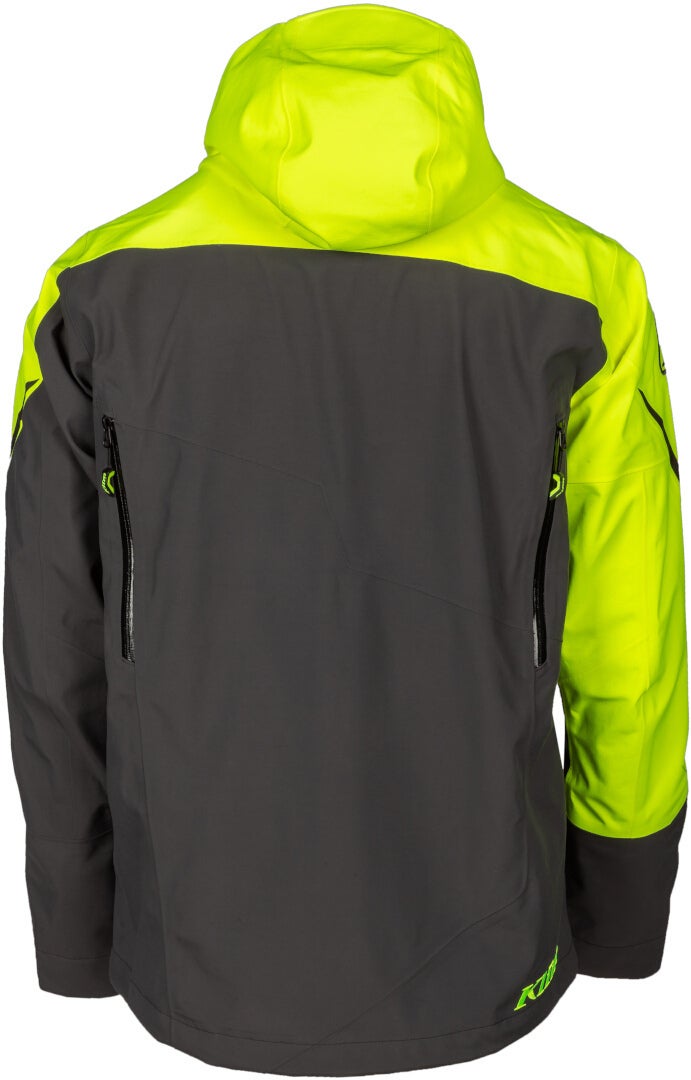 Klim Storm 2022 Snowmobile Jacket dark grey/black/neon yellow L Figure 4