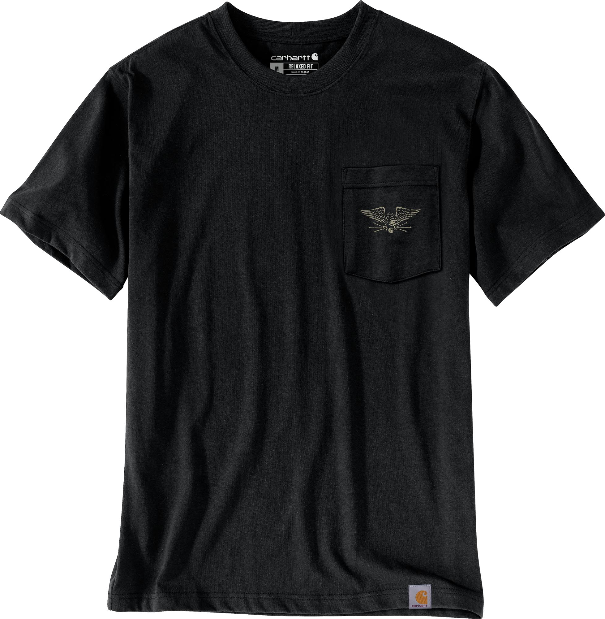 Carhartt Irvine Relaxed Hardwork Eagle Tričko černá S Obrázek 1