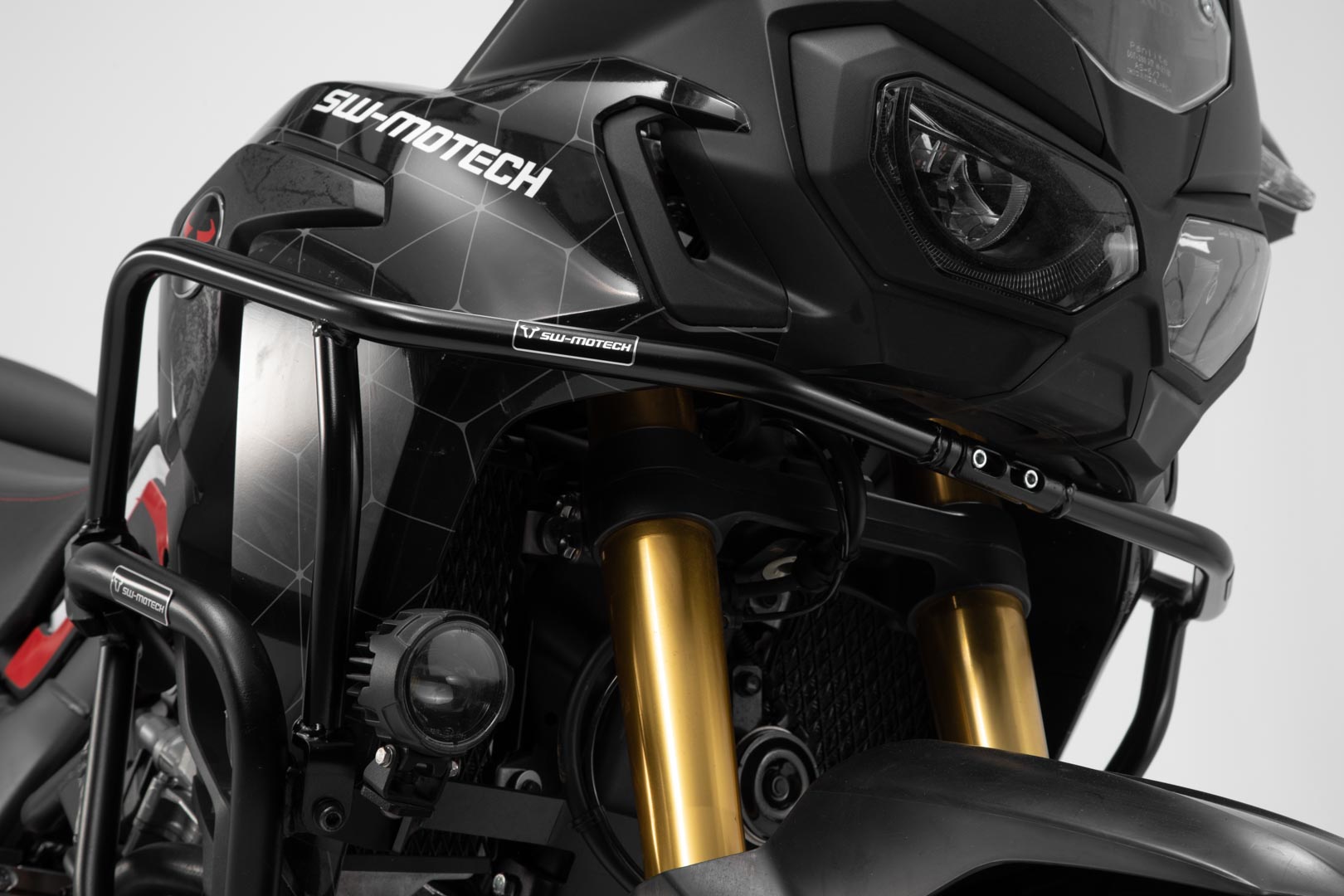 SW-Motech Övre krasch barer - Svart. Honda CRF1000L Afrika Twin (15-). Figur 2
