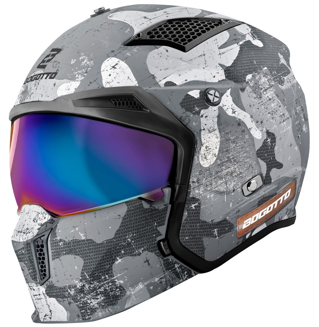 Bogotto Radic Camo 22.06 Helmet white matt S Figure 5
