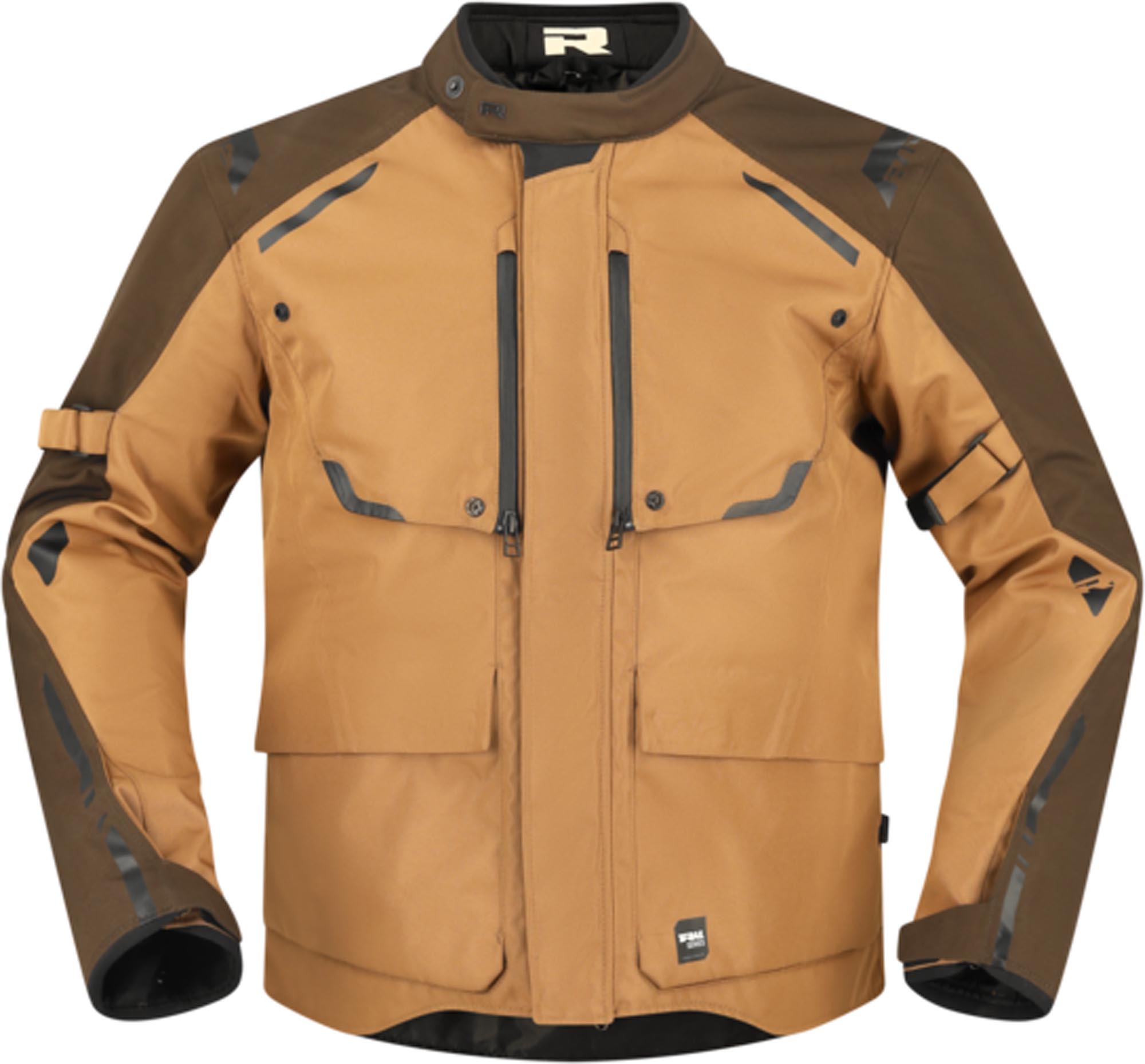 Richa Taurus waterproof Motorcycle Textile Jacket brown XL Figure 3