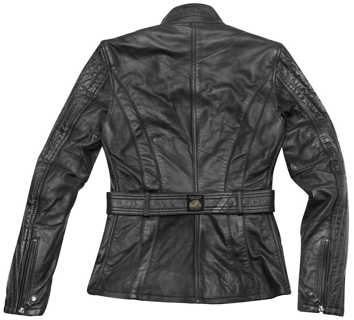 Black-Cafe London Madrid Damen Motorrad Lederjacke schwarz M Abbildung 2