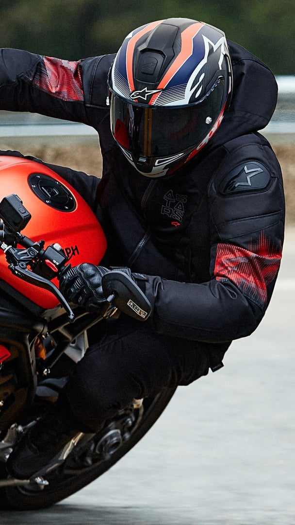 Alpinestars Supertech R10 Team Carbon Helm schwarz/rot/blau L (59/60) Abbildung 8
