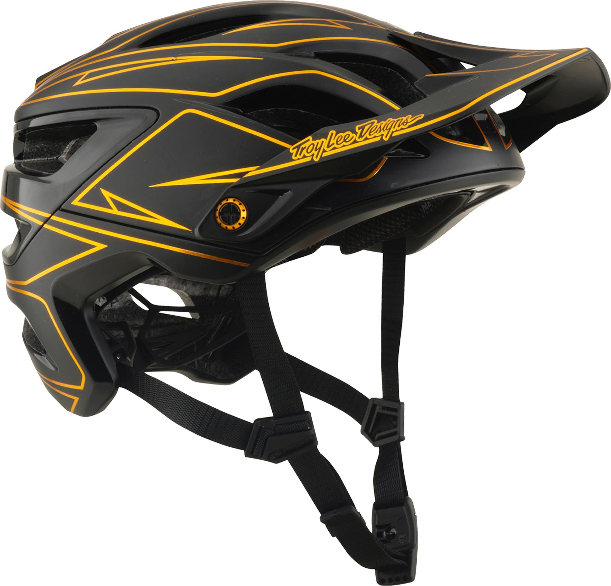 Troy Lee Designs A3 MIPS Pinstripe Bicycle Helmet black M-L (57/59) Figure 2