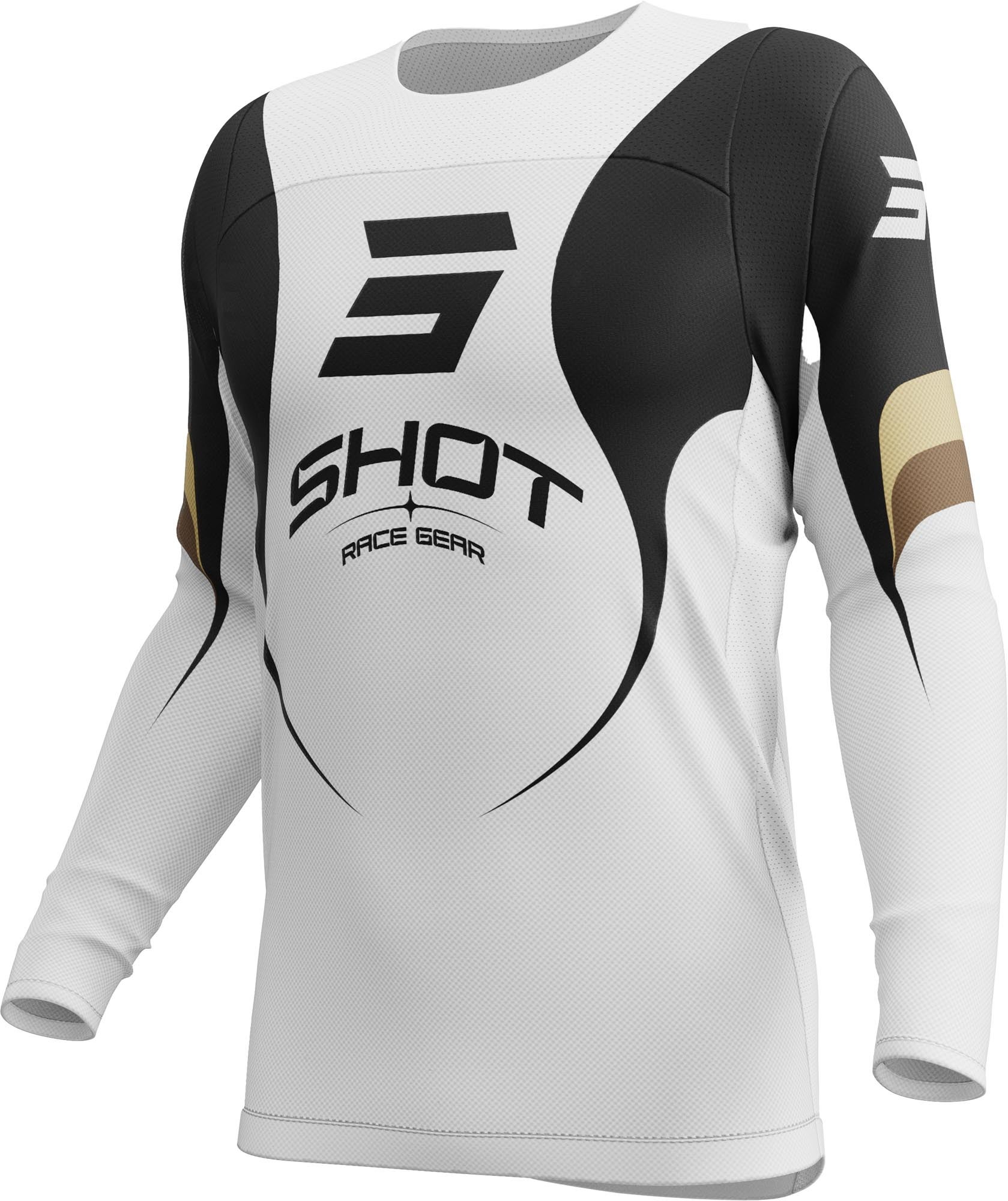Shot Contact Manta Motocross Jersey white S Figure 1
