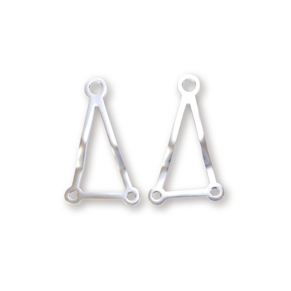SHIN YO Alu Lampenhalter, filigran, poliert Figur 1