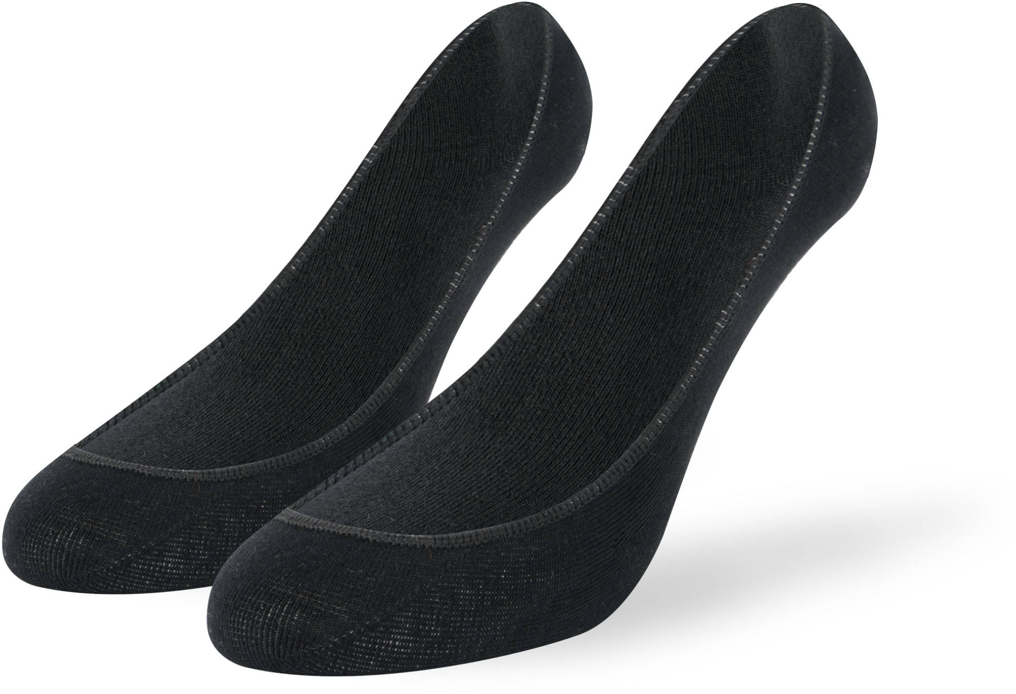 Lenz Soft Touch Inshoes Damesokker - pakke med 2 Svart 39-42 Figur 1