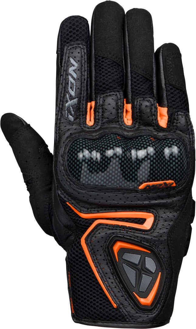Ixon RS5 Air Motorcykelhandsker sort/orange M Figur 1