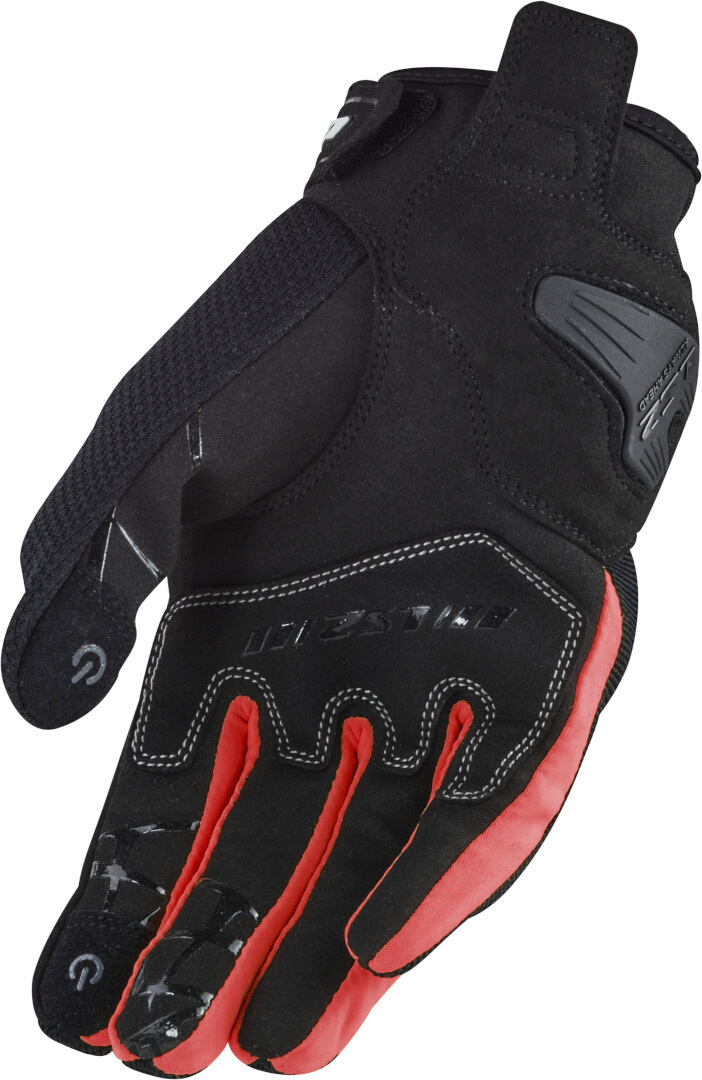 LS2 Dart II Motorrad Handschuhe schwarz/rot L Abbildung 2