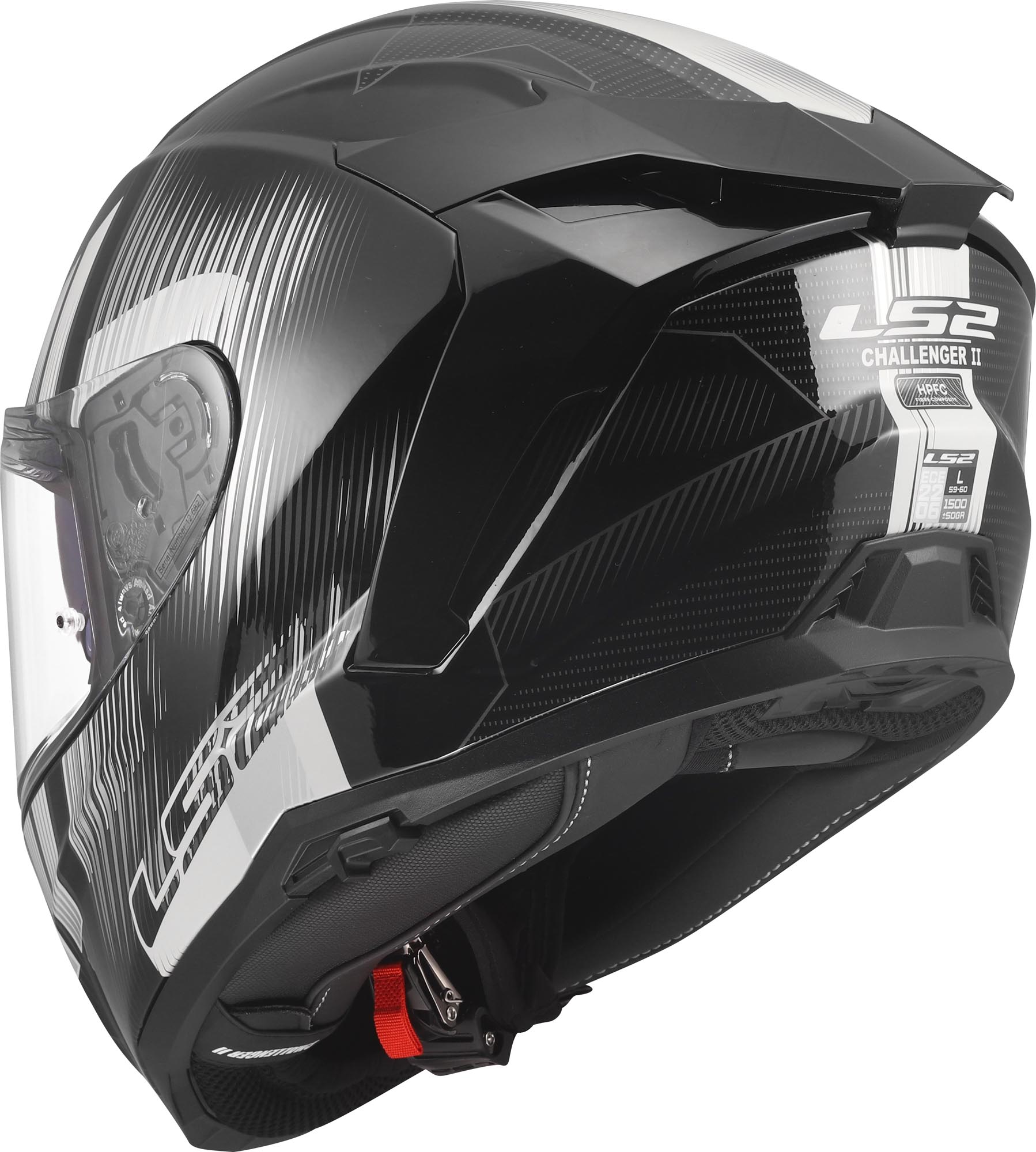 LS2 FF817 Challenger II Nitro Helm L (59/60) Abbildung 3