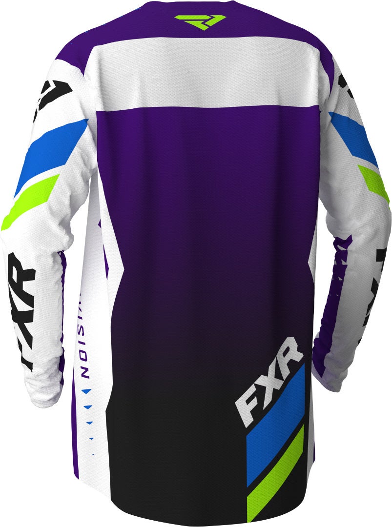 FXR Revo Motocross Jersey white/purple M Figure 2