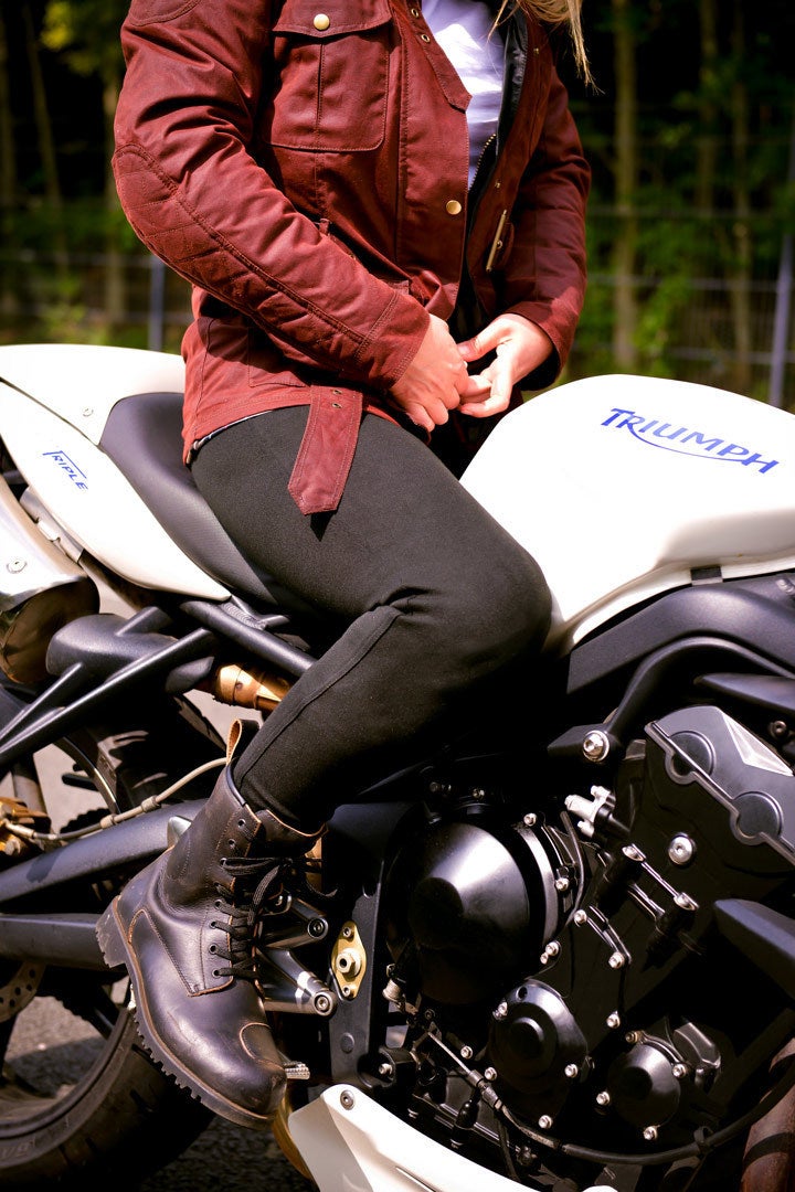 Oxford Super Motorcykel Leggins Sort 20 Lang Figur 6
