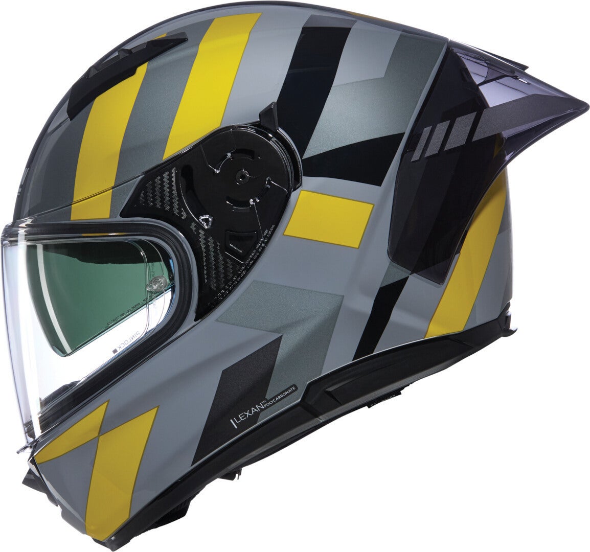 Nolan N60-6 Sport Dinamico Hjelm sort/grå/gul XS (55) Figur 4