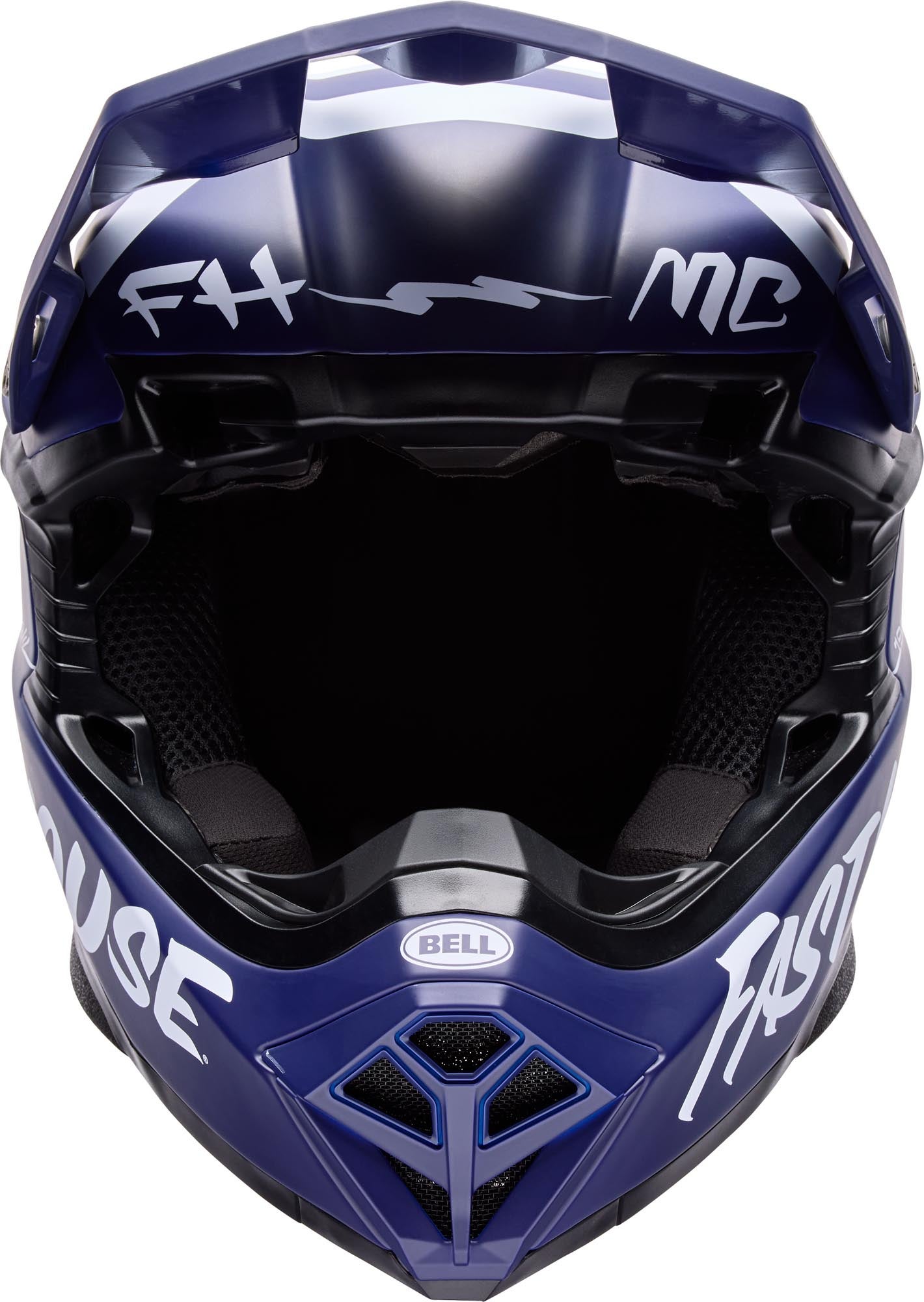 Side view of Bell Moto-10 MIPS Fasthouse Motocross Helmet