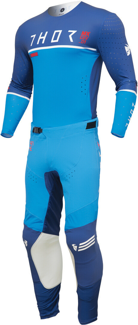 Thor Prime Ace Calça Motocross azul/branco 29 Figura 4