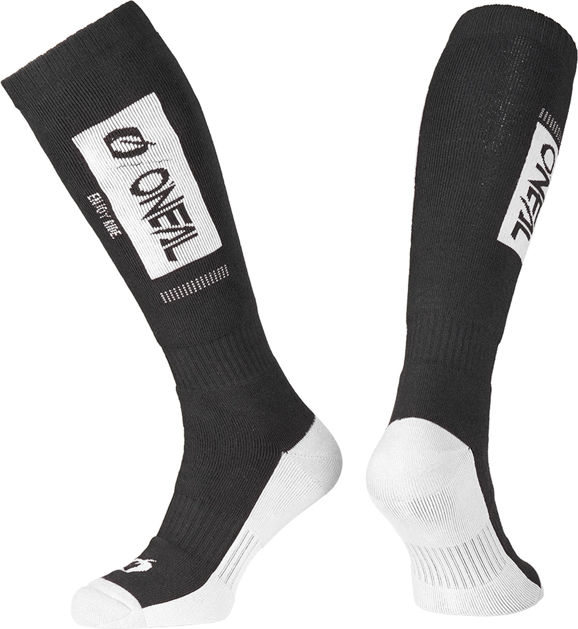 Oneal Pro MX RW モトクロスソックス 黒/白 図1