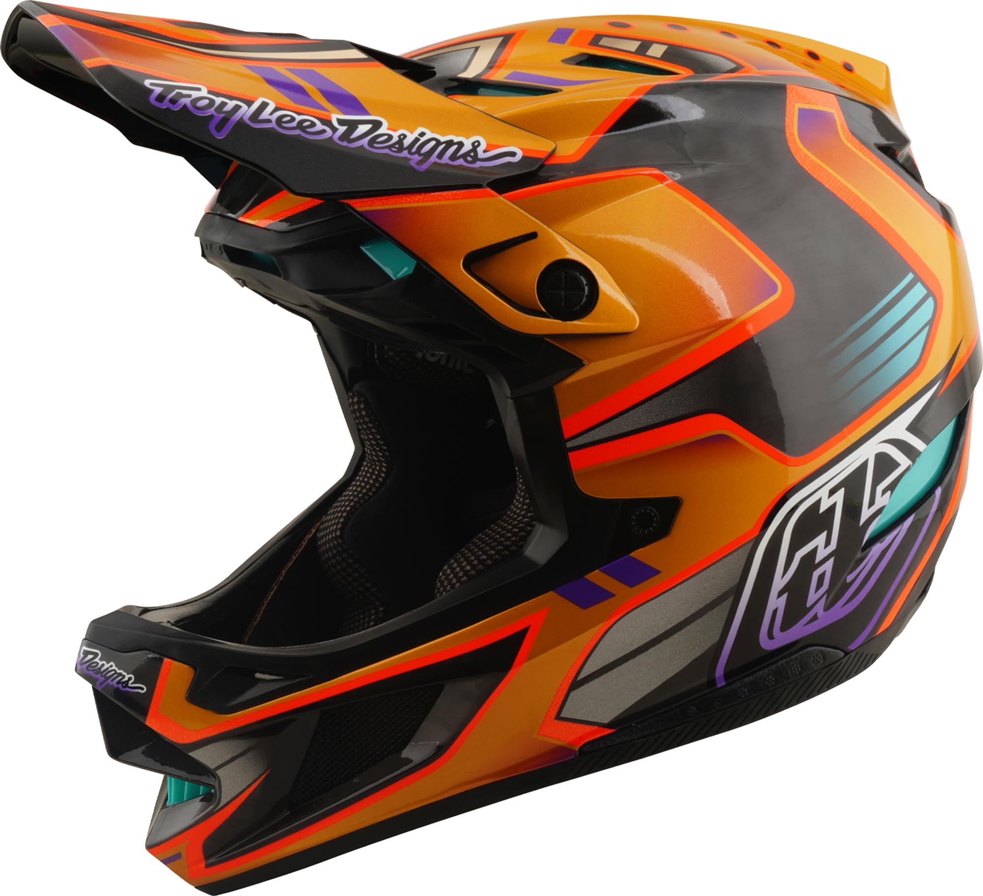 Troy Lee Designs D4 Carbon MIPS Crest Downhill Helmet-image-144800182