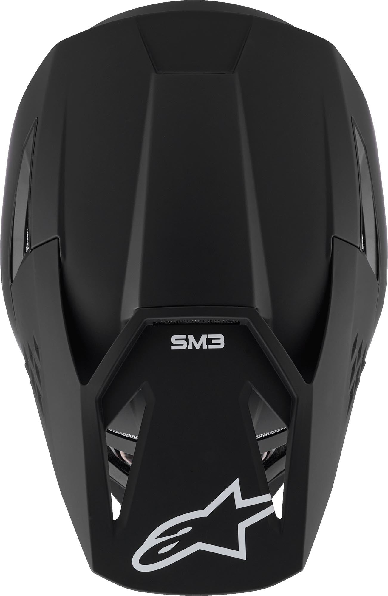 Alpinestars S-M3 Casco da motocross nero opaco M (57/58) Figura 3