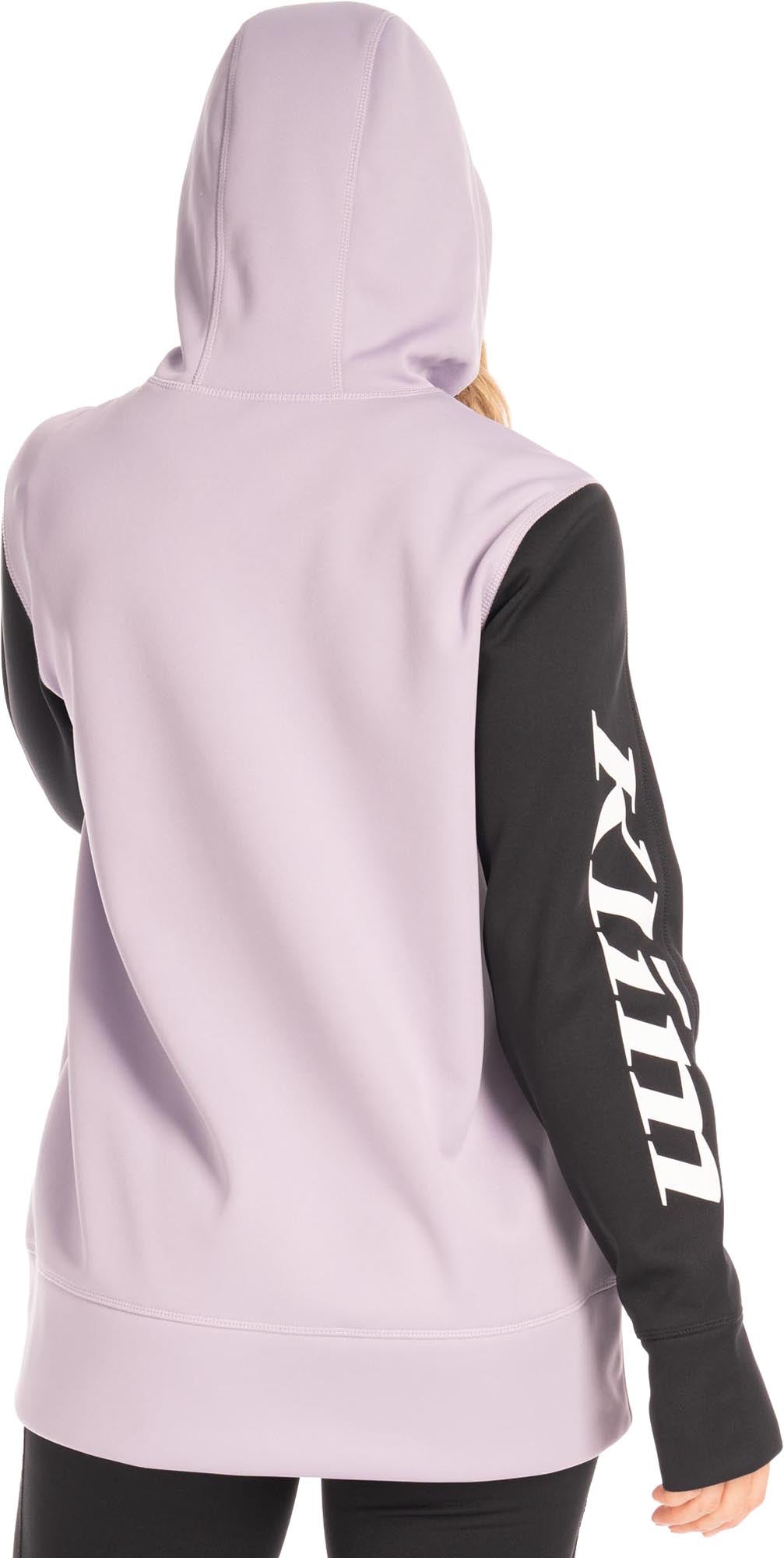 Klim Visita Full Sweat à capuche zippé pour dames violet/noir XS Figure 2
