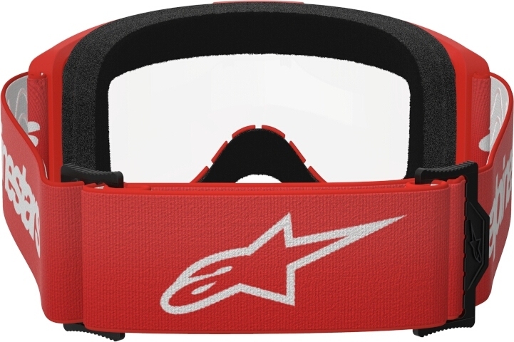 Alpinestars Vision 3 Wordmark Ochelari de motocross roșu Figura 4