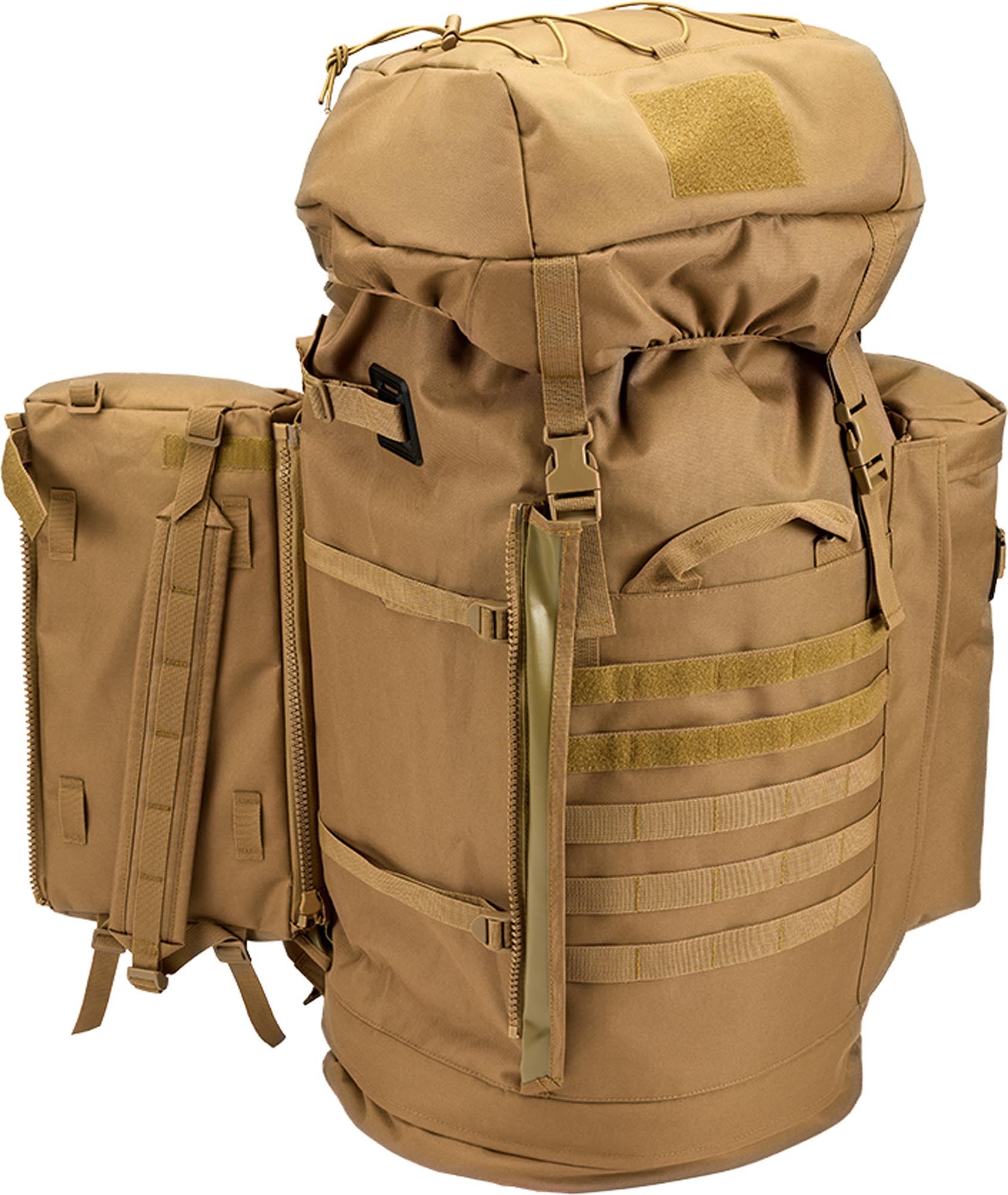 Brandit US Cooper Mountain Ryggsäck Camel Figur 2